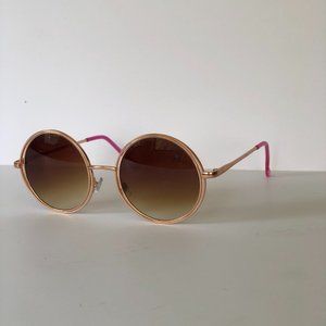 Betsey Johnson Round Sunglasses